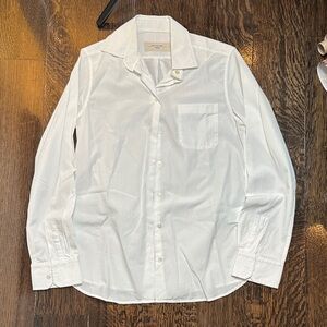 Weekend Max Mara  White Casual Button Down Shirt